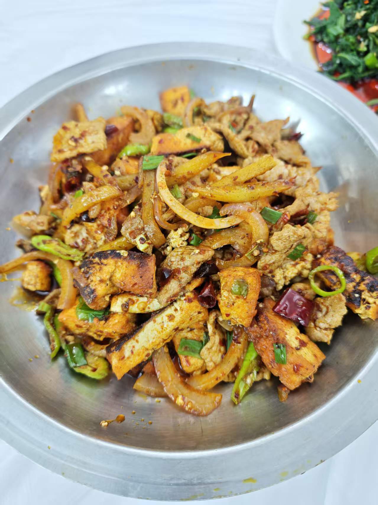 午饭中的炒菜